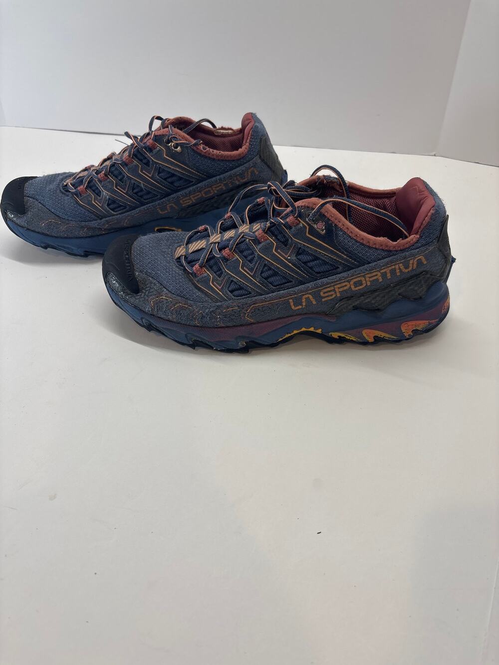 La Sportiva Ultra Raptor II Women’s Size 9.5 Trail Running Shoes Blue Orange